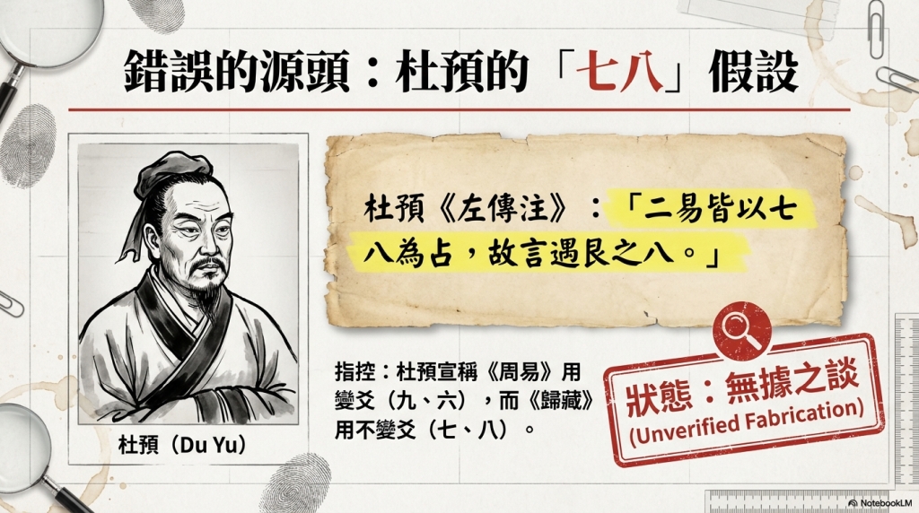 杜預以八為占